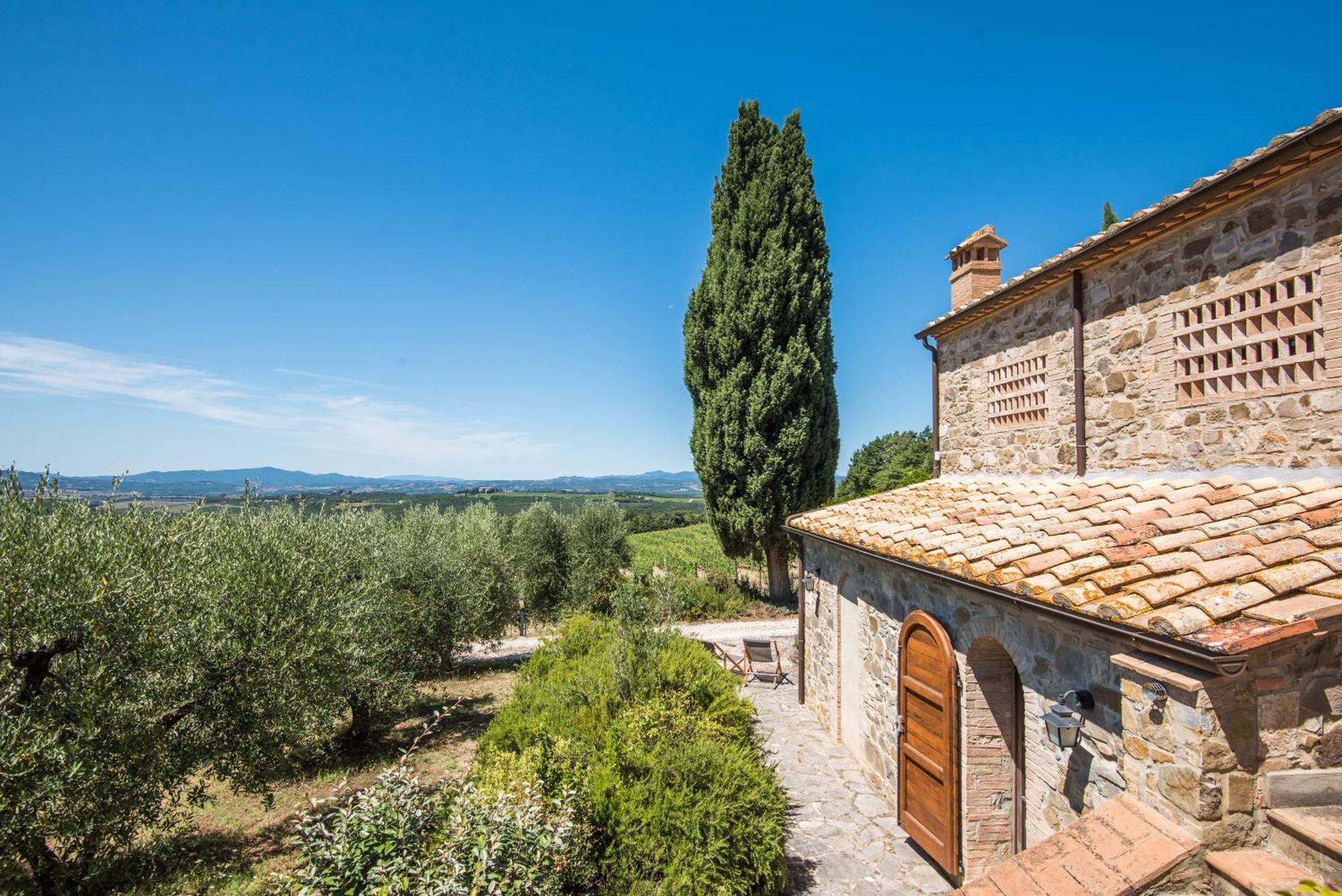 Ginepro Apartment Podere Giardino Montalcino Esterno foto