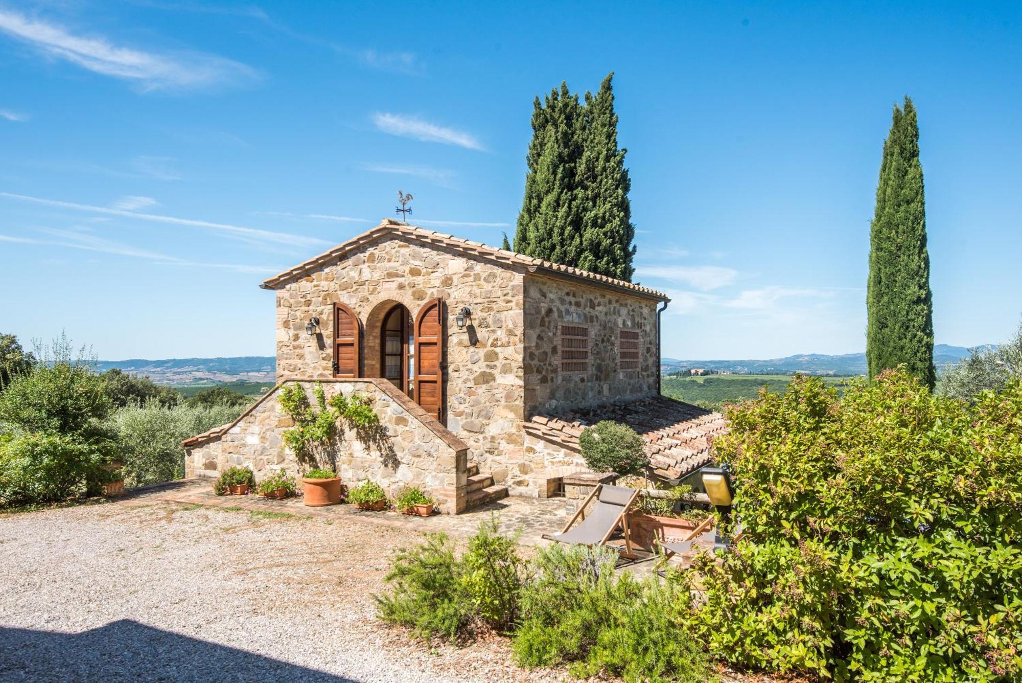 Ginepro Apartment Podere Giardino Montalcino Esterno foto